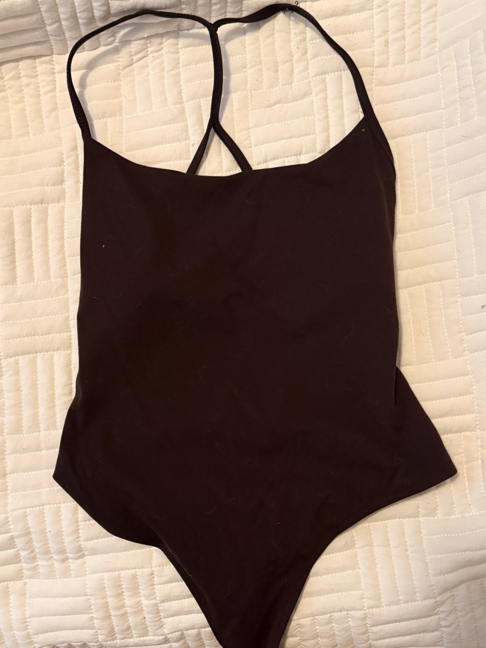 Garage Black Strappy Bodysuit